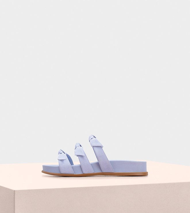 Lolita Pool Suede Powder Blue