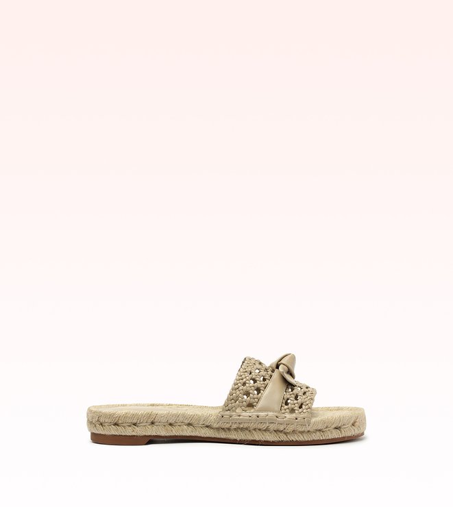 Clarita Tresse Espadrille Nude