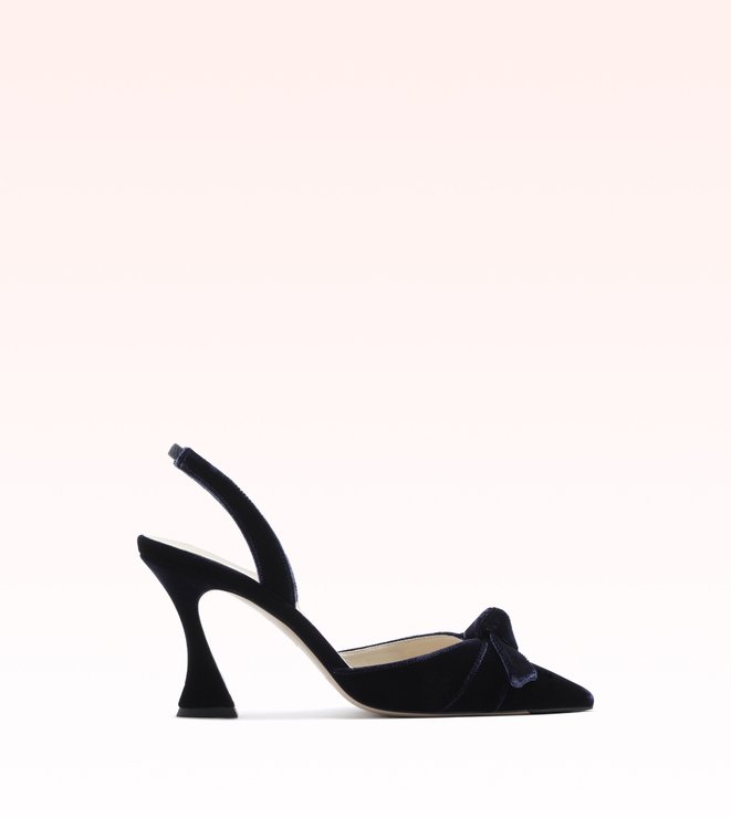 Clarita Bell Slingback 85 Blu Notte