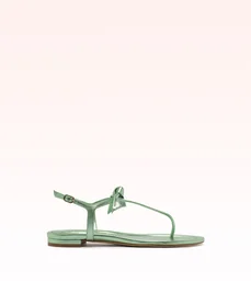 Thin Clarita Flat Azzuro | Alexandre Birman
