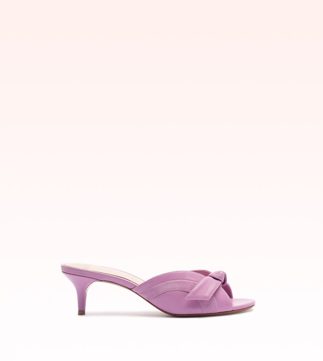 Asymmetric Clarita Fan 50 Lilac Dust