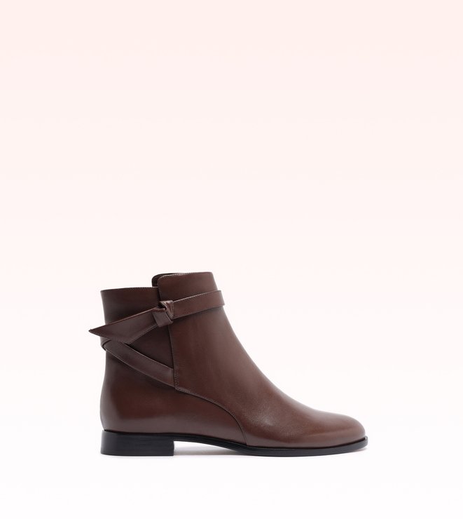 Asymmetric Clarita Bootie 15 Rich Brown