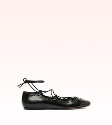 Lace Up Brogue Black