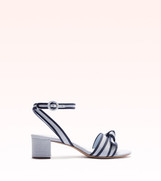 Grosgrain Raffia 45 Serene Blue/Oceana