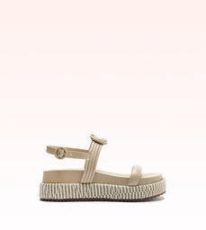 Vicky Bounce Raffia 40 Chalk