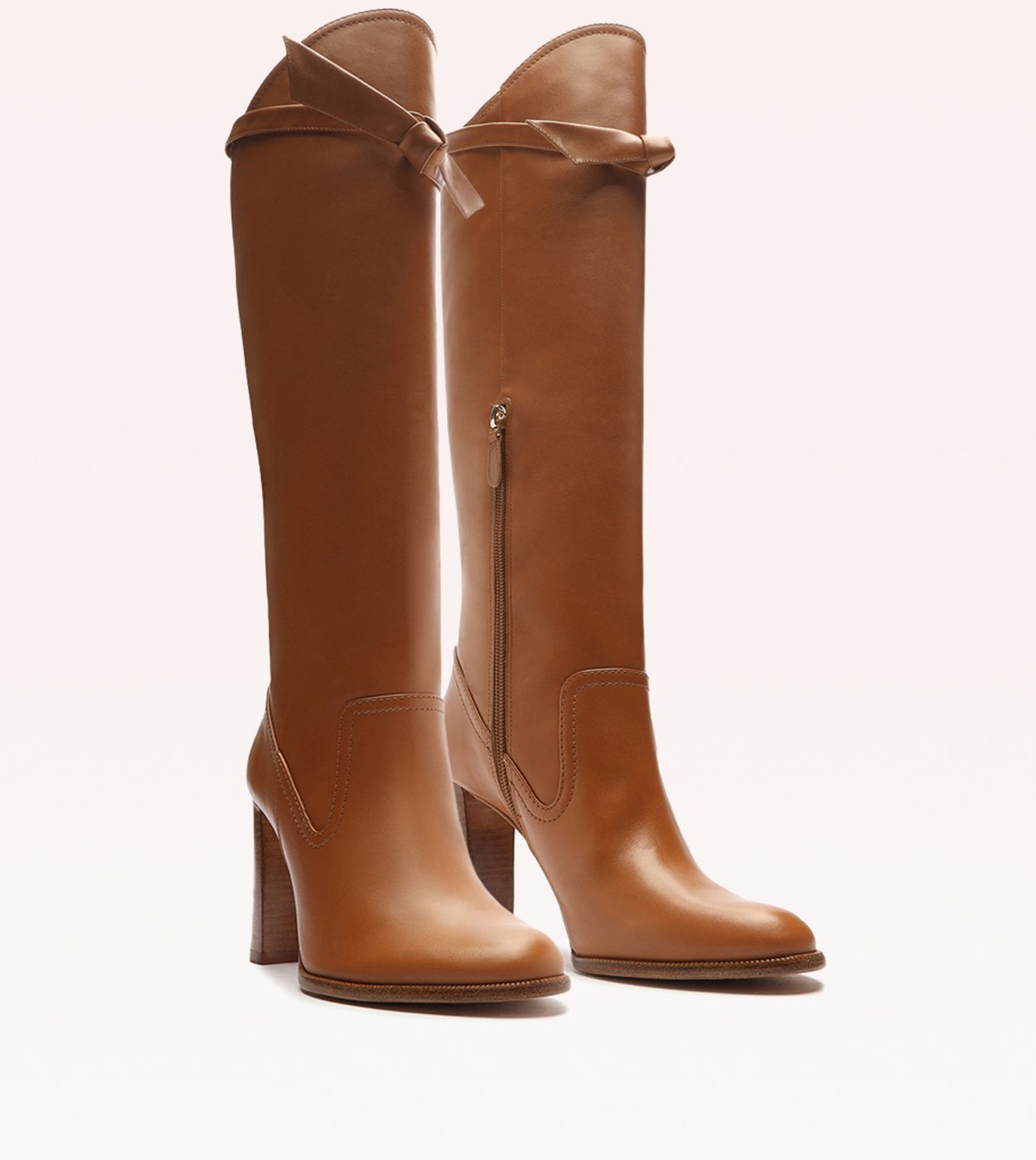 Clarita Saddlery Boot 90 Cuoio | Alexandre Birman