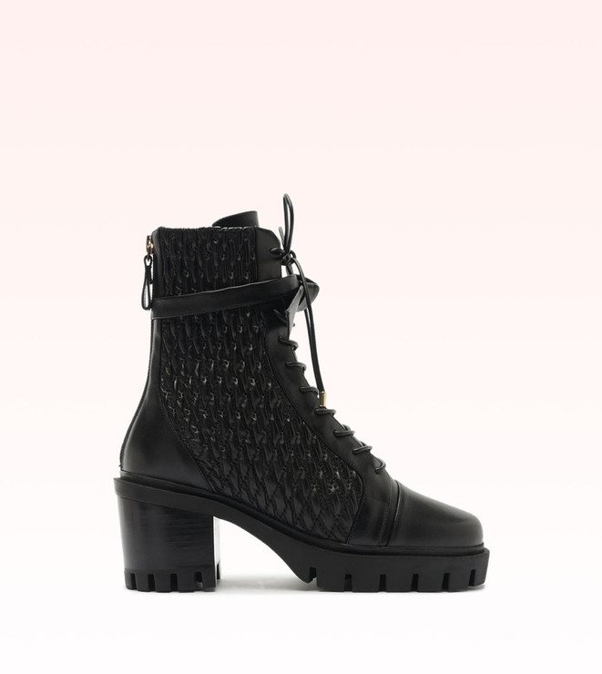 Quilted Clarita Combat 60 Black