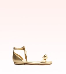 Clarita Flat Doppia Soletta Golden