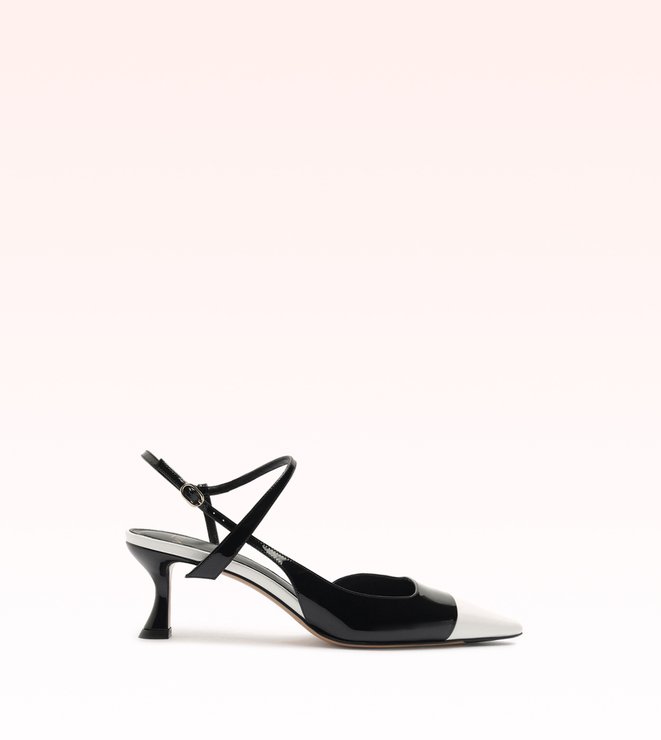 TITA WRAP CAP TOE 60  BLACK/WHITE