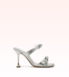 Clarita Square Flare 85 Silver