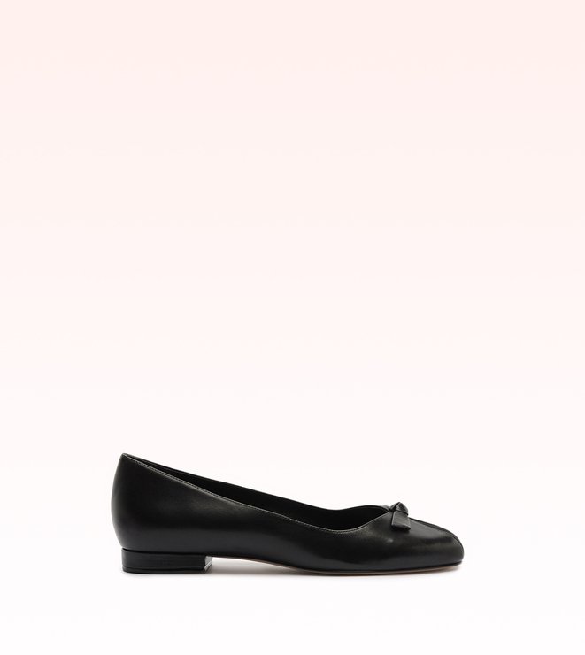 Slim Clarita Square Ballet Black