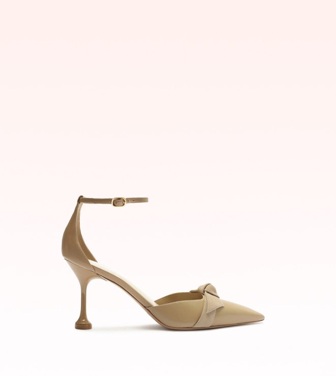 Clarita Flare Pump 85 Semolina