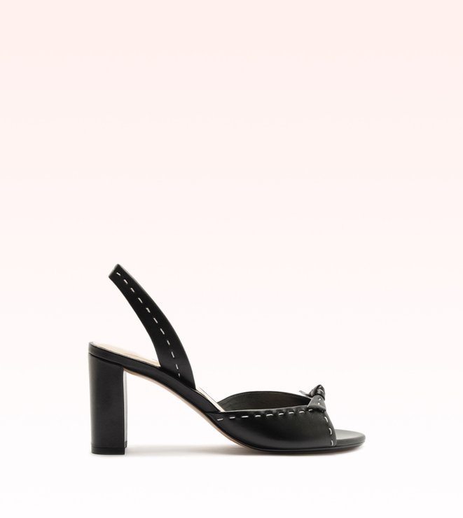 Slim Clarita Topstitch 75 Black