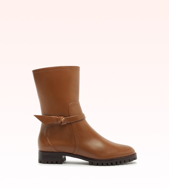 Asymmetric Clarita Boot Espresso