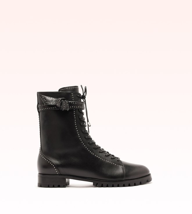 Evelyn Bootie Studs Black