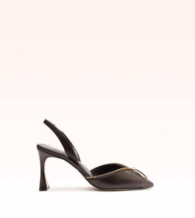 Zoe Slingback 85 Dark Brown