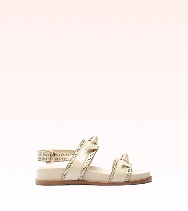 Sport Sandal Brogue Eggshell