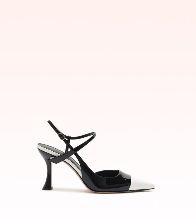 TITA WRAP CAP TOE 85  BLACK/WHITE