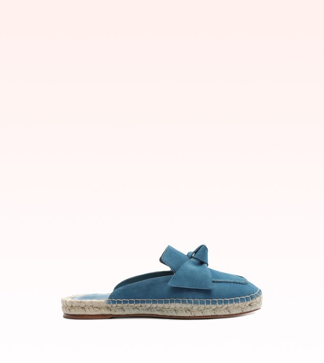 Maxi Clarita Mule Espadrille Denim