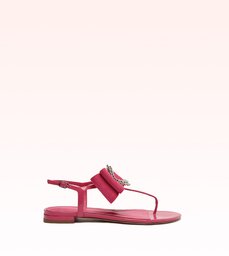 Maddie Thong Sandal Fluo Pink
