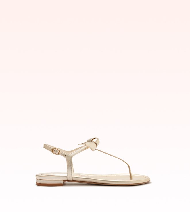 Thin Clarita Flat Golden