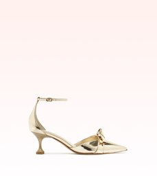 Clarita Flaire Pump 60 Golden