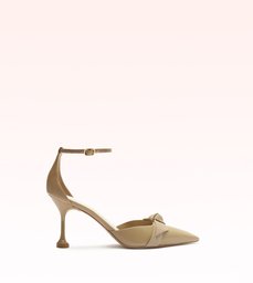 Clarita Flare Pump 85 Semolina