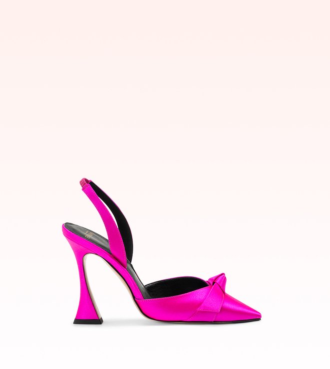 Clarita Bell Slingback 100 Neon Pink