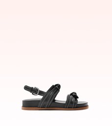 Clarita Sport Sandal Embroidery Black