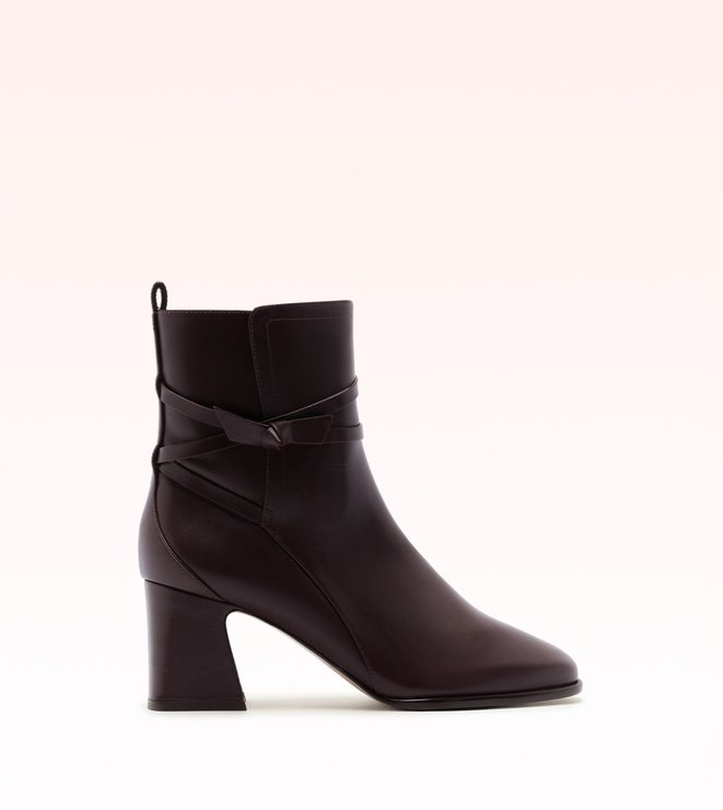 Slim Clarita Bootie 60 Charry Lacquer