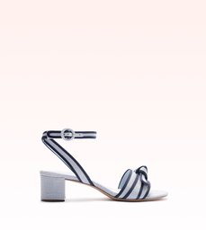 Grosgrain Raffia 45 Serene Blue/Oceana