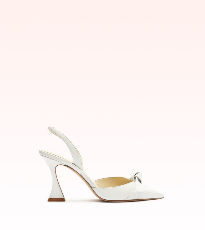 Clarita Bell Slingback 85 White