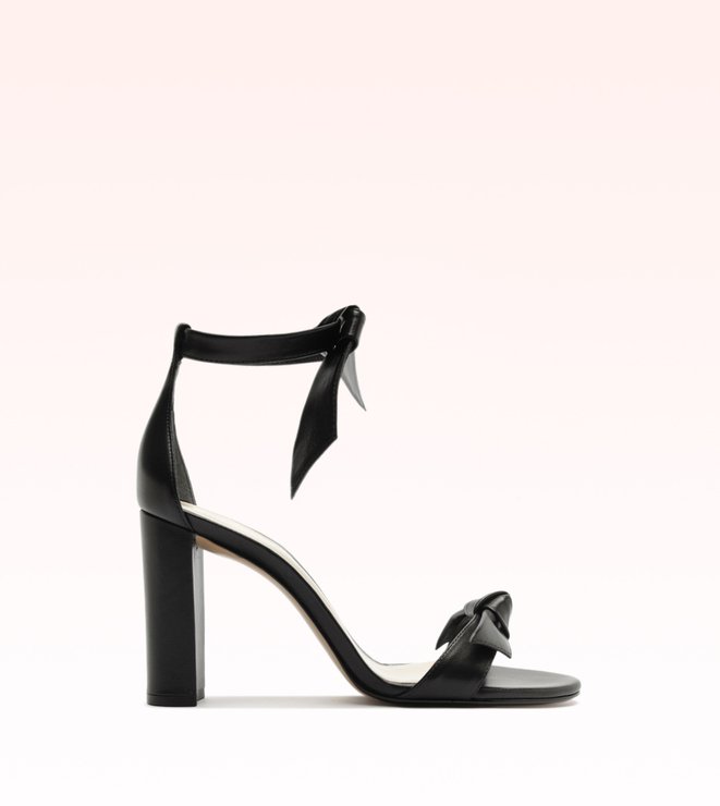 Clarita Block 90 Nappa Black