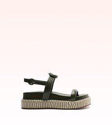 Vicky Bounce Raffia 40 Botanic Green