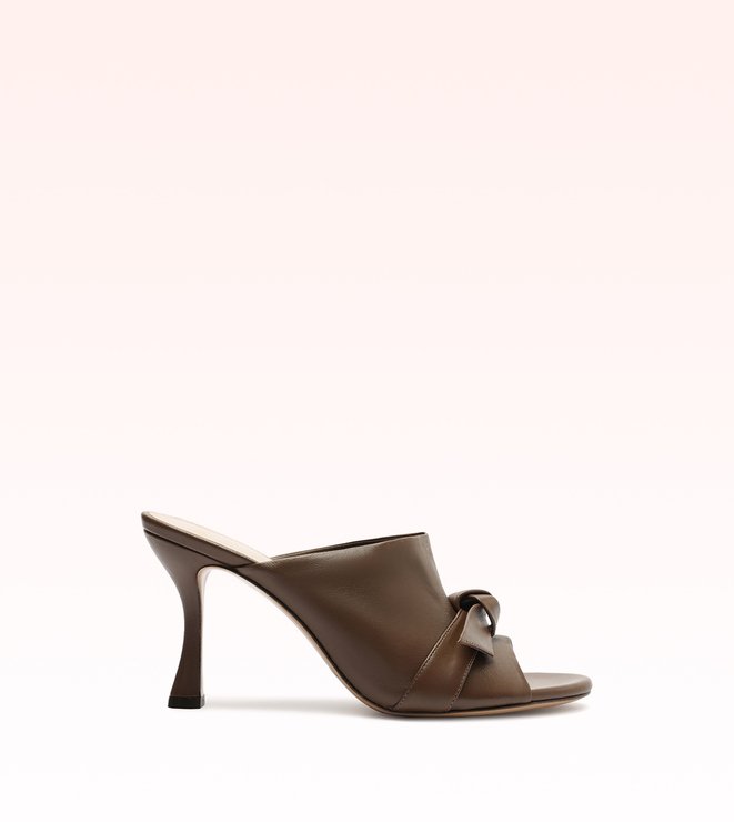 Clarita Retro Mule Rich Brown