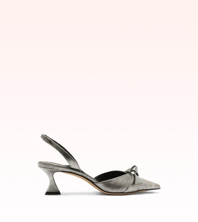 Clarita Bell Slingback 60 Silver