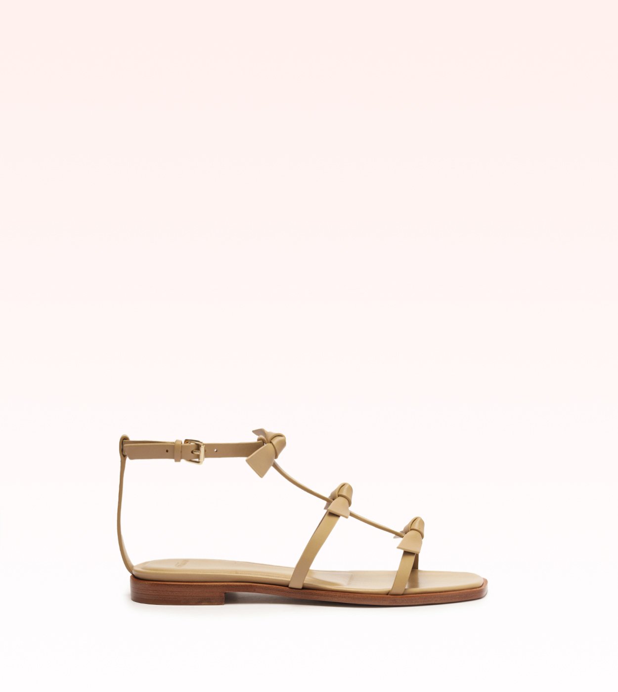 アミン ララ・ライ Slim Lolita Flat Semolina | Alexandre Birman