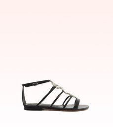Alice Flat Sandal Black