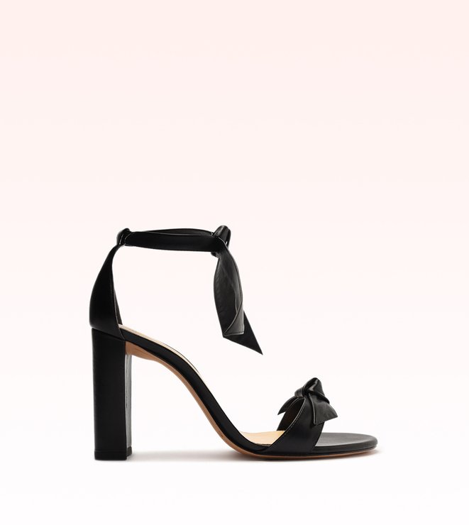 Clarita Block 90 Nappa Black