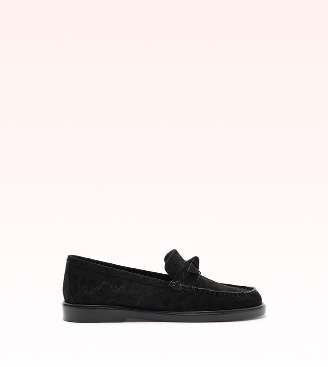 Clarita Laser Loafer Black