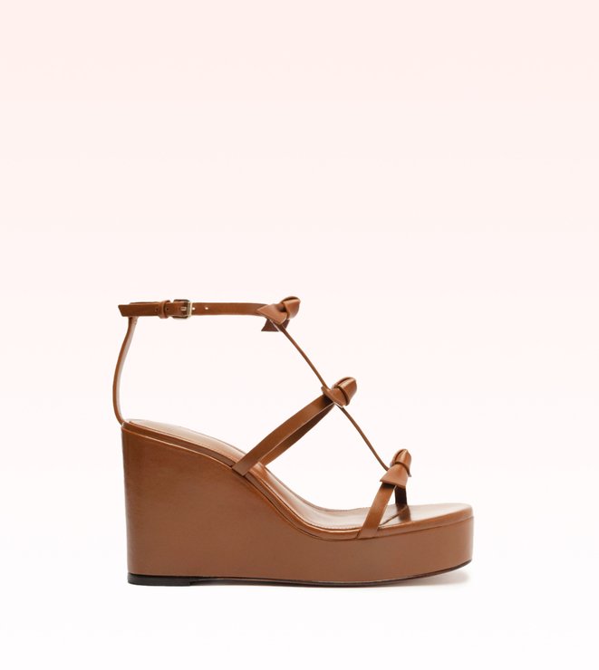 Slim Lolita Wedge 100 Espresso