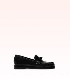 Clarita Laser Loafer Black