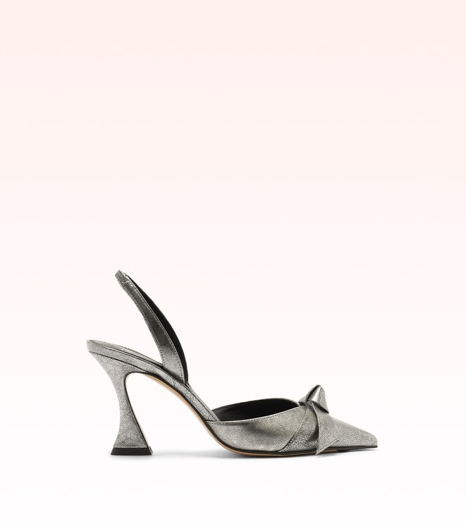 Clarita Bell Slingback 85 Silver