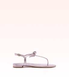 Thin Clarita Flat Sandal Light Pink