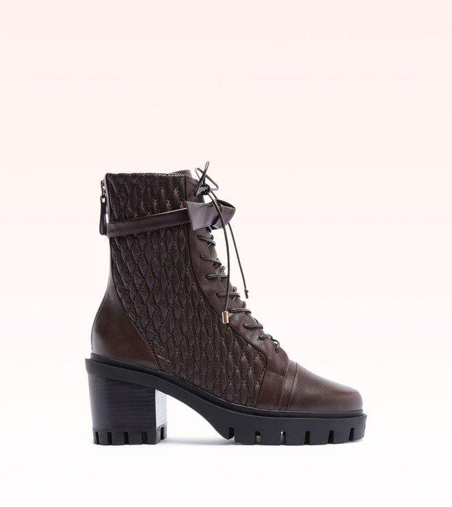 Quilted Clarita Combat 60 Dark Plum